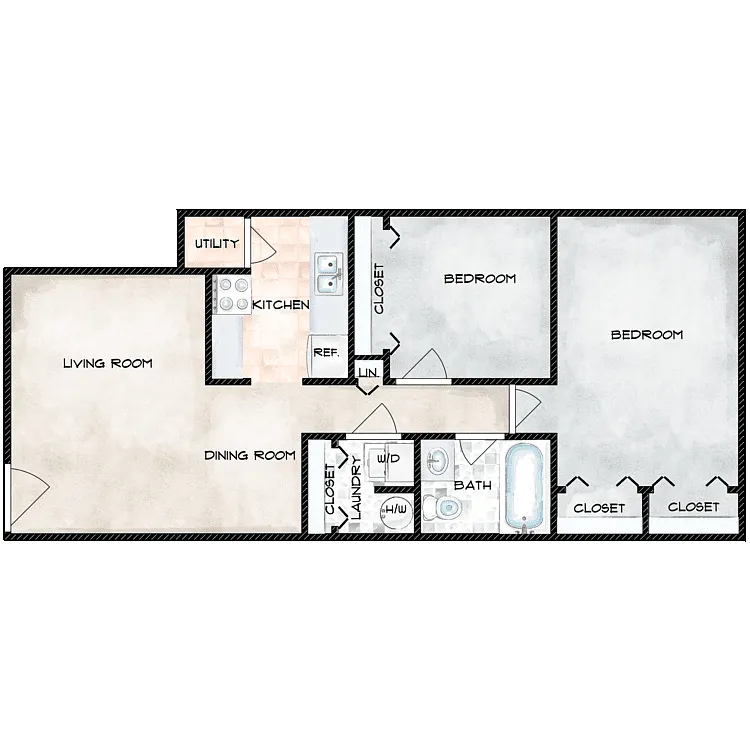 Floor plan The Windsor
