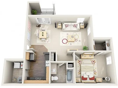 Floor plan The Halley