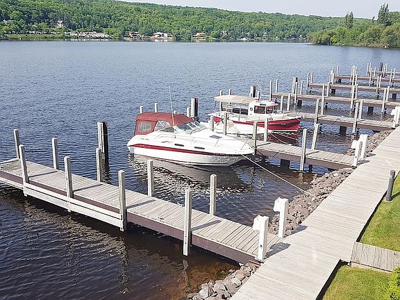 Dock and boat slips