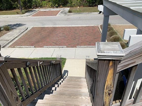 parking directly in front of stairs