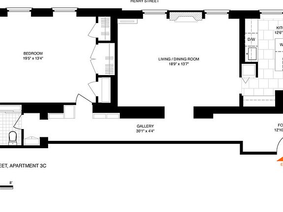 5th image of 161 Henry St APT 3C