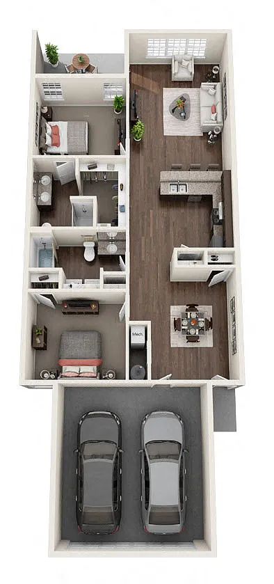 Floor plan Breezewood