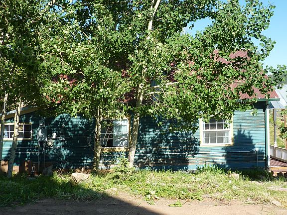 West side of house