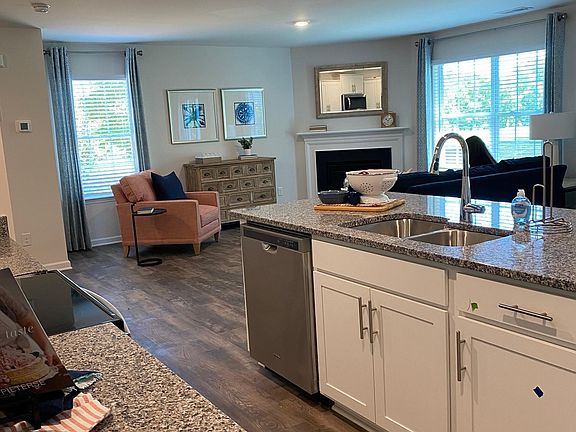 View From Kitchen to Living Area