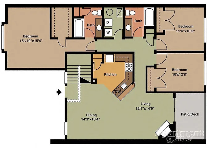 Floor plan Aberdeen