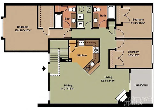 Floor plan Aberdeen