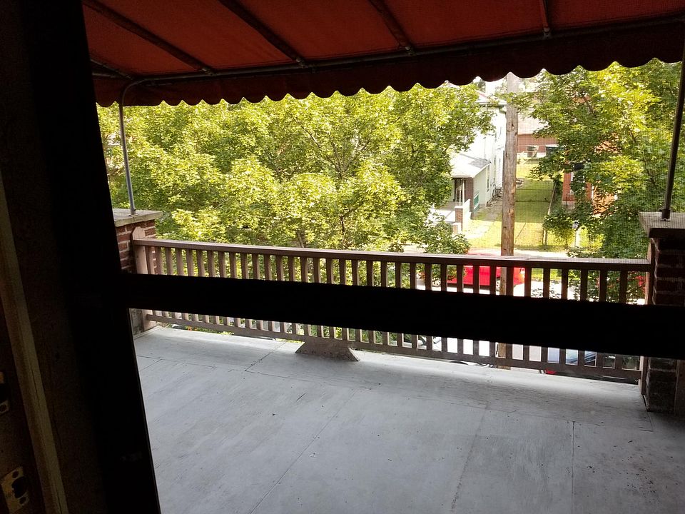 Semi- Private front porch.  