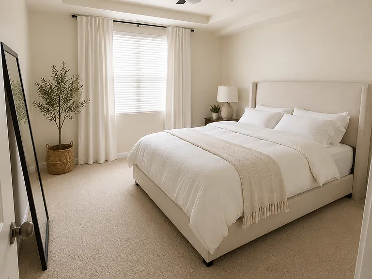 Downstairs master bedroom - very spacious