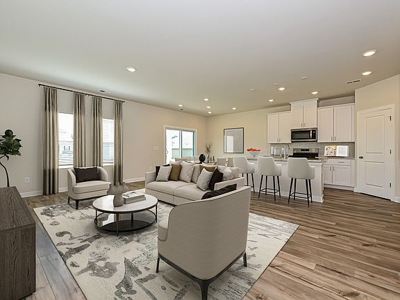 Buchanan Floorplan modeled at another Meritage Homes community