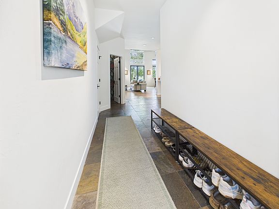 front door hallway view