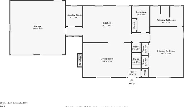 3 bed, 2.5 bath, 1722 sqft, $1,895 — Photo 2