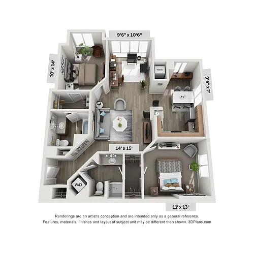 Floor plan Gunston