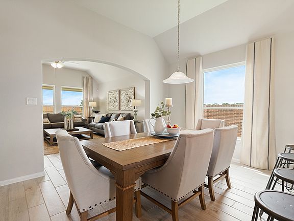 Dining area next to great room