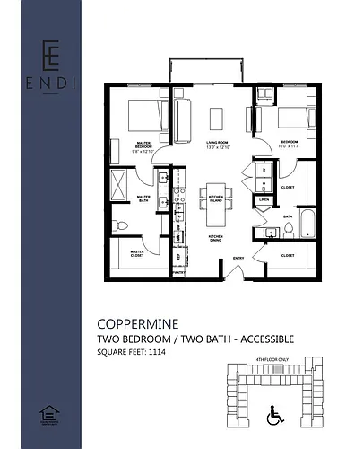 Floor plan Coppermine
