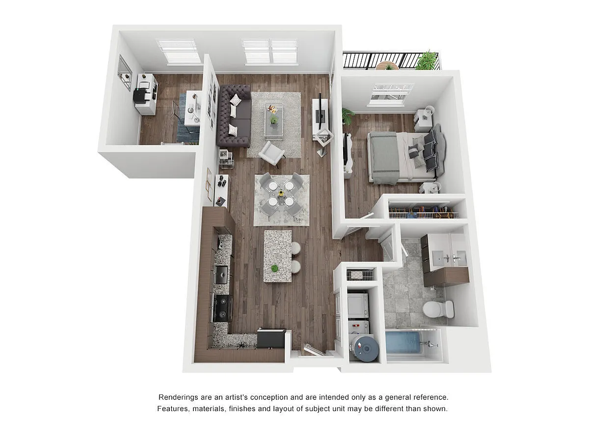 Floor plan 1C
