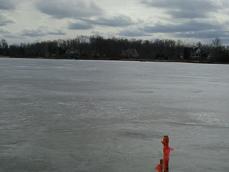 Lake view, dividing line