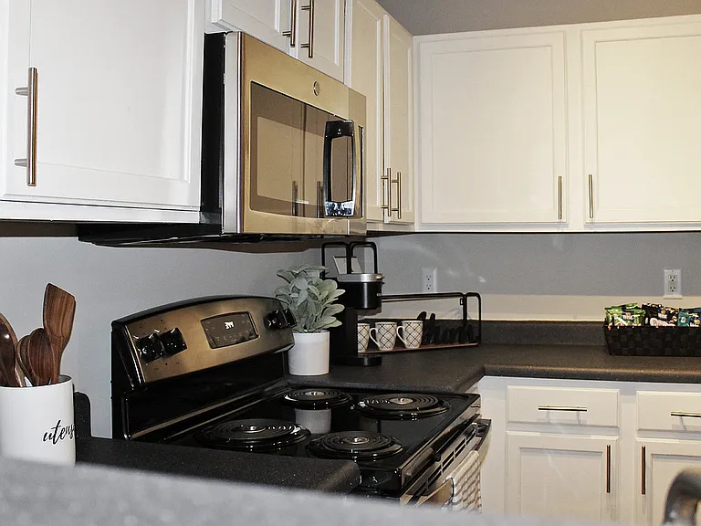 Large Kitchen Includes Bar Seating