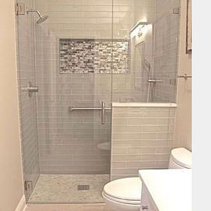 1st floor walk in shower NEW