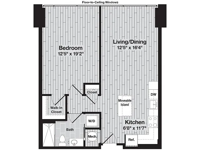 Floor plan The Warren