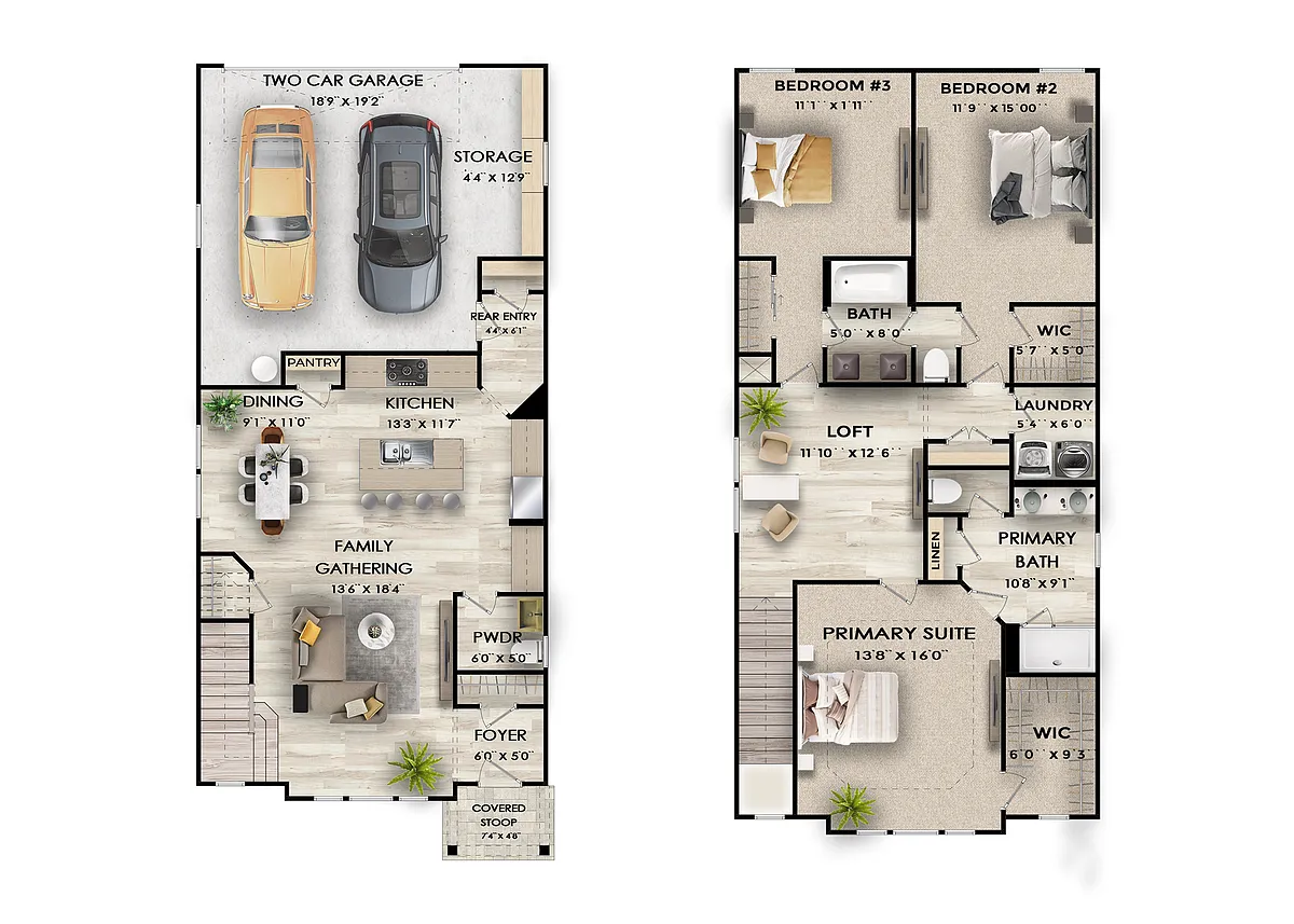 Floor plan Lancaster