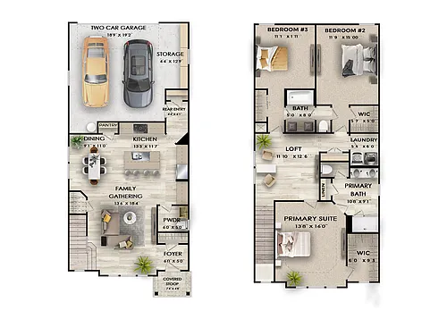 Floor plan Lancaster