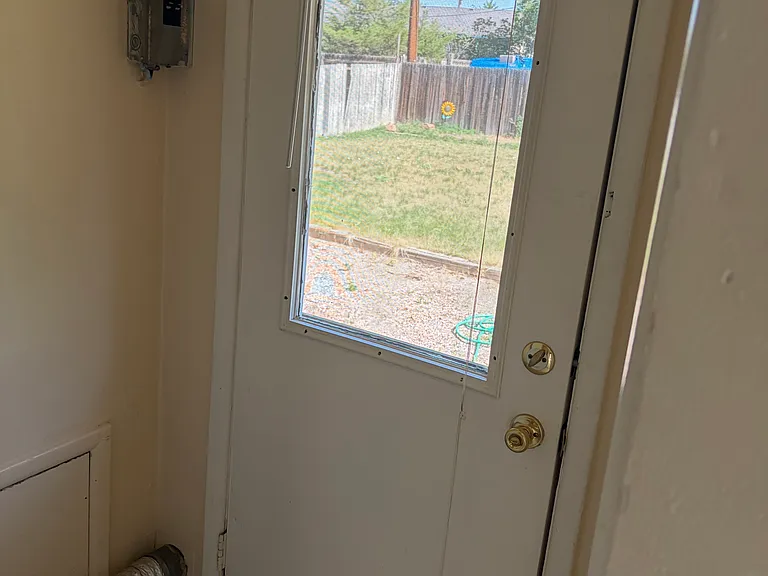 Back door
