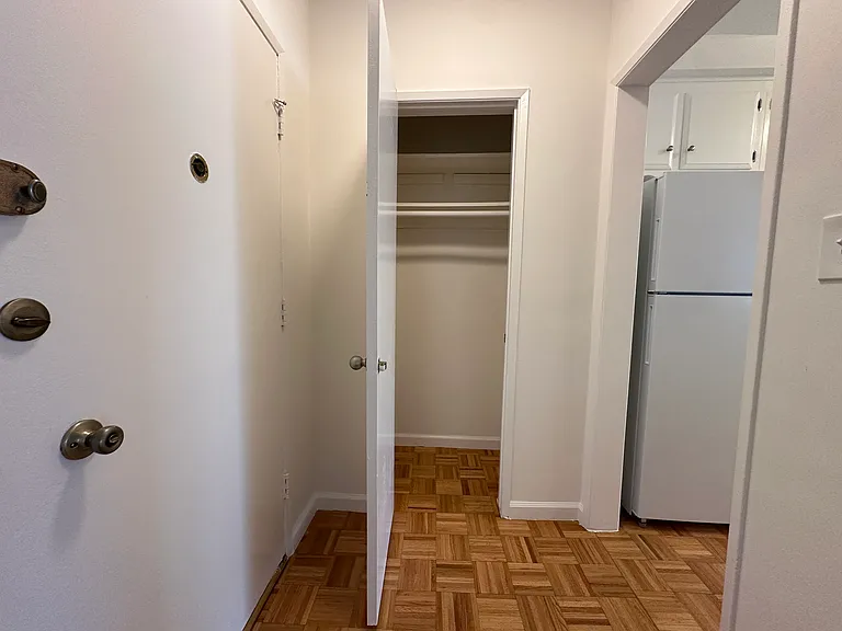 Entryway coat closet