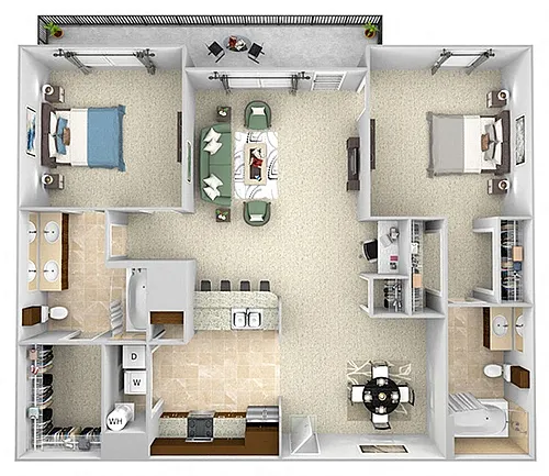 Floor plan B1