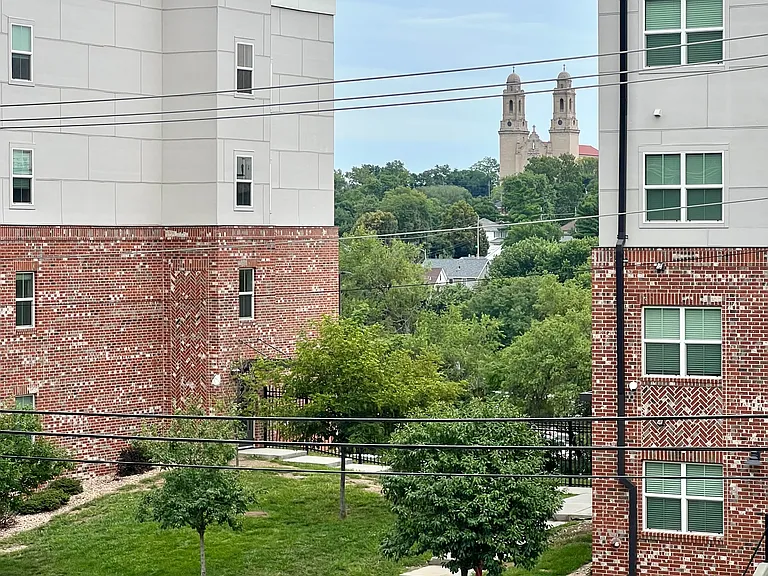 Cathedral from front porch