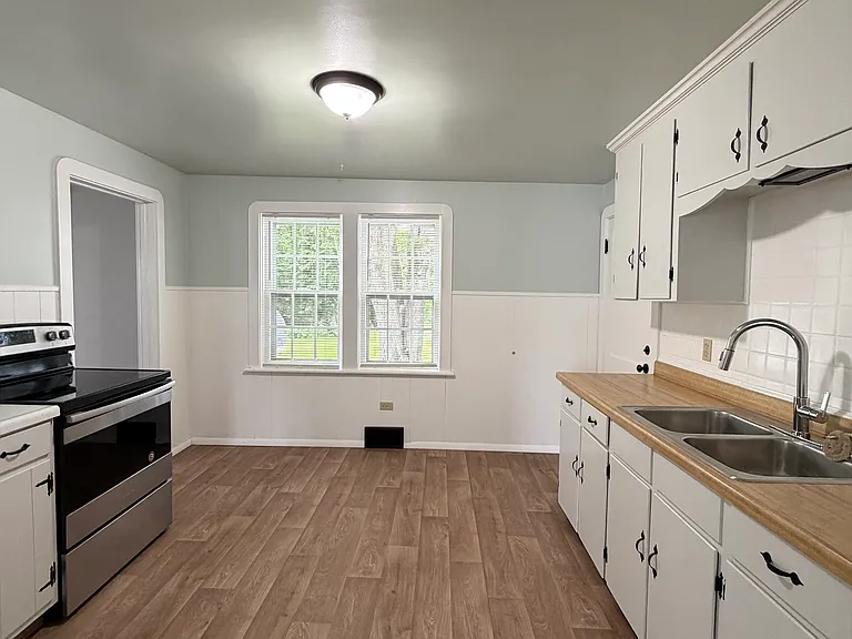 Kitchen looking from the Living Room