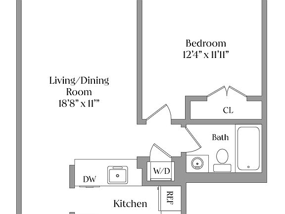 2nd image of 261 W 112th St #F