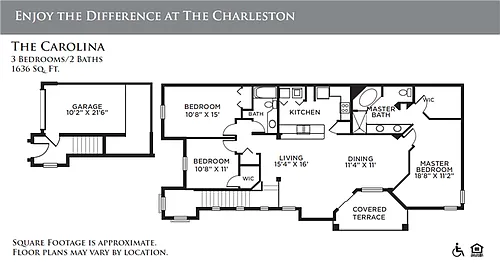 Floor plan The Carolina
