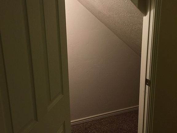 Bsmnt under stairs storage