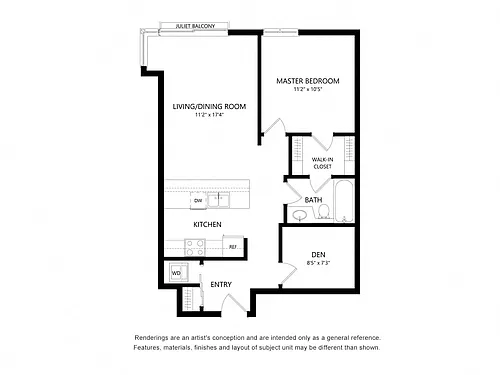Floor plan D1