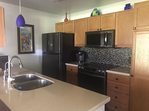 All new black stainless appliances