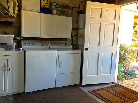 laundry in garage