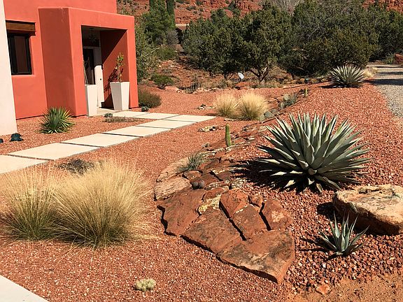Front yard landscaping 