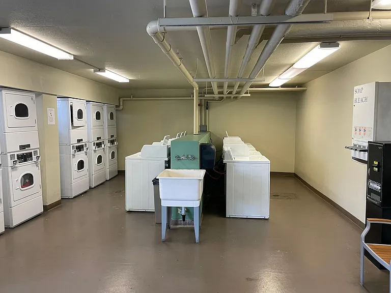 Shared laundry room