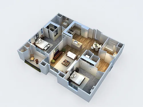 Floor plan B