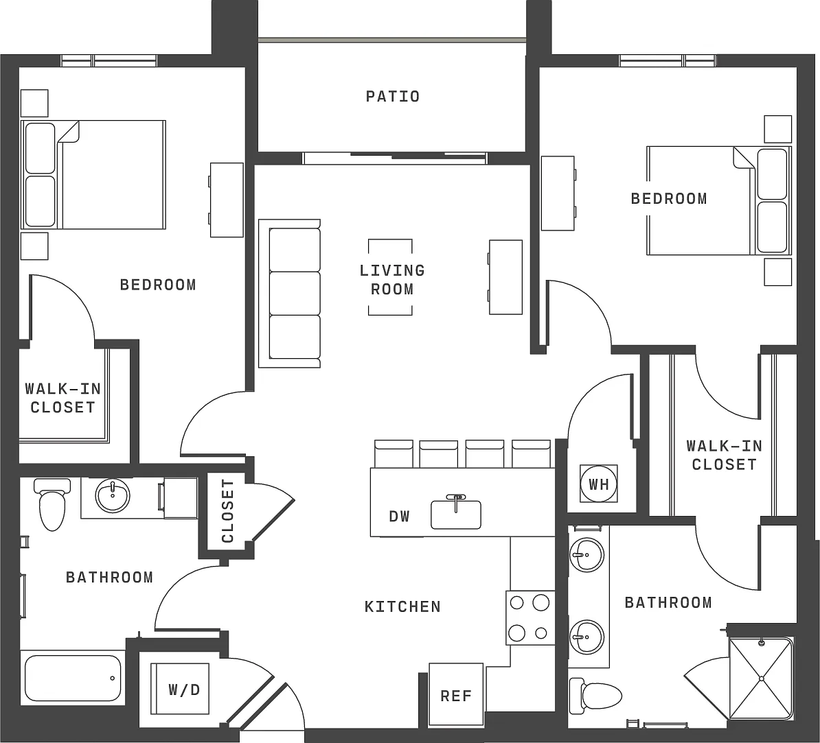 Floor plan B1aP