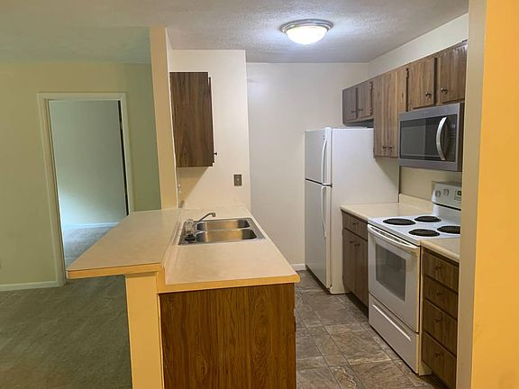 Galley-style kitchen with Pantry