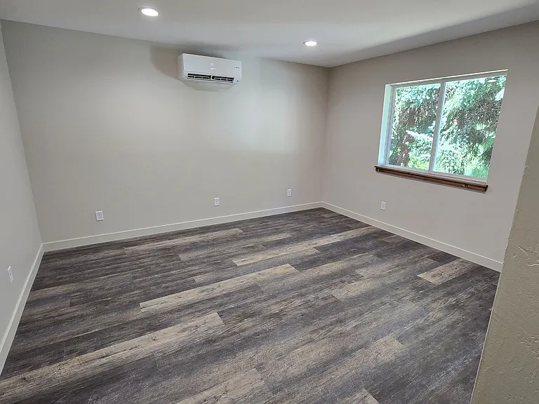 Master Bedroom with mini split unit