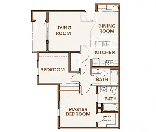 Floor plan Spruce A