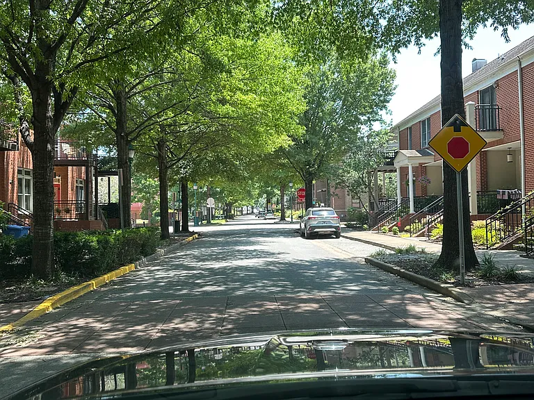 Tree covered street in Southside!