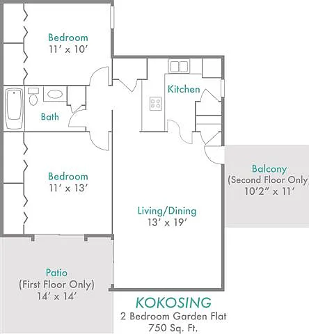 Rivers Edge Apartments and Townhomes — Photo 42