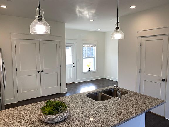 Downstairs kitchen and dining area