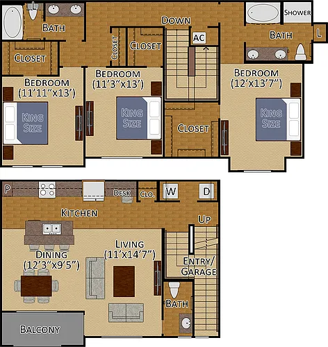 Floor plan TH