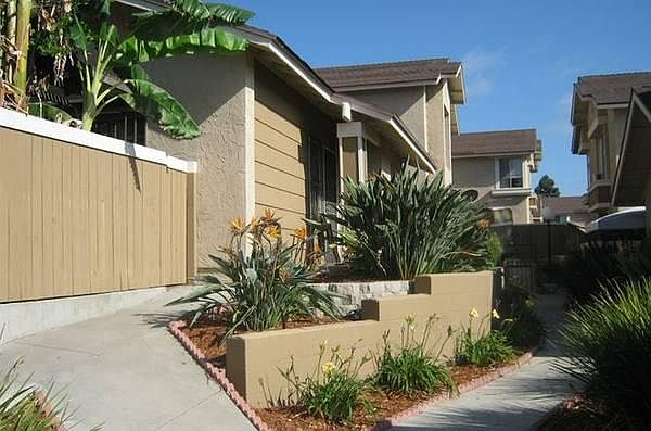 Front of condo