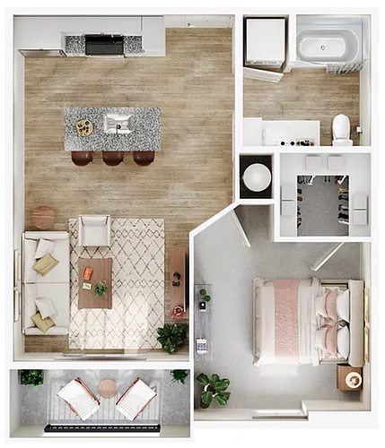 Floor plan Charm