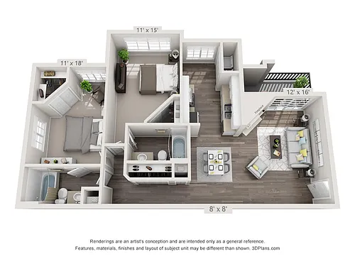 Floor plan B21
